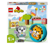 LEGO DUPLO 10977 Mój pierwszy szczeniak i kotek z odgłosami - 1040652 - zdjęcie 1